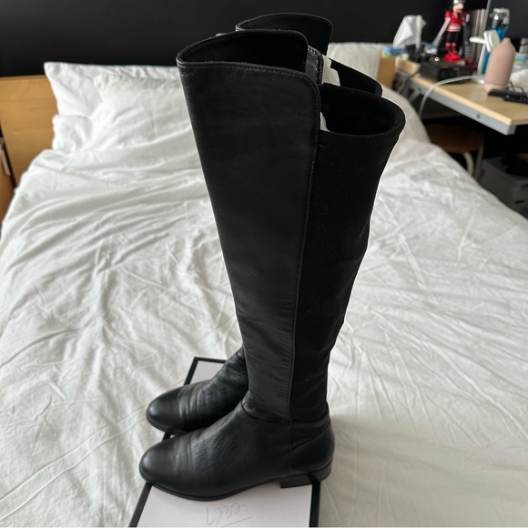 Michael Kors over the knee leather boots - Picture 2 of 10
